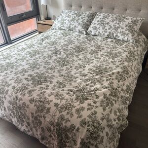 Urban Outfitters Floral Duvet Cover